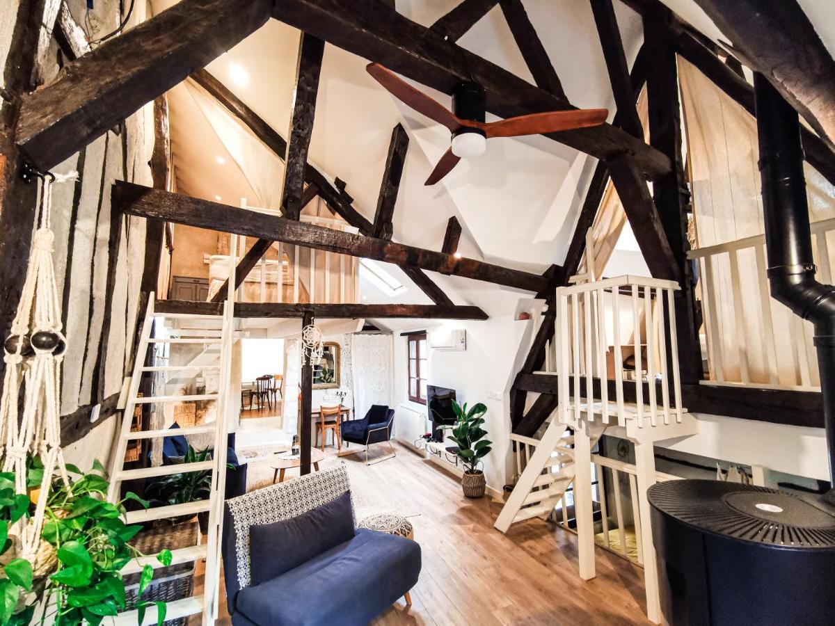 Loft Atypique Au Calme Avec Cour Privative Appartement