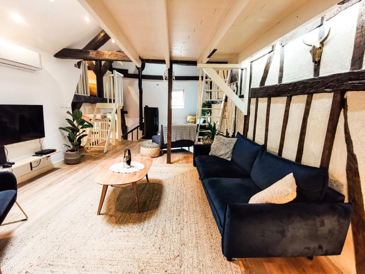 Loft Atypique Au Calme Avec Cour Privative Appartement